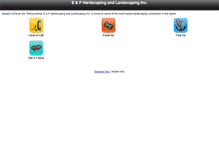 Tablet Screenshot of efhardscapinginc.com